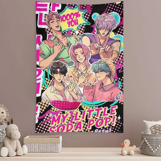 Saja Boys Tapestry for Room Decoration - XL Size (40x60 in