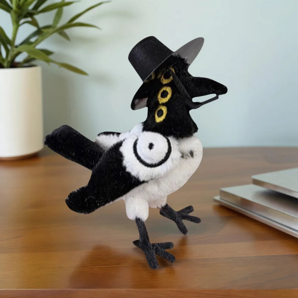 K-Pop Demon Hunter Crow and Tiger Plushie Doll
