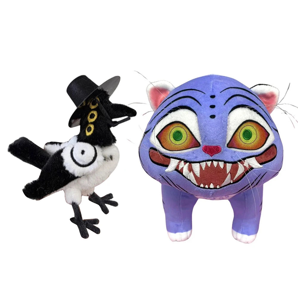 K-Pop Demon Hunter Crow and Tiger Plushie Doll