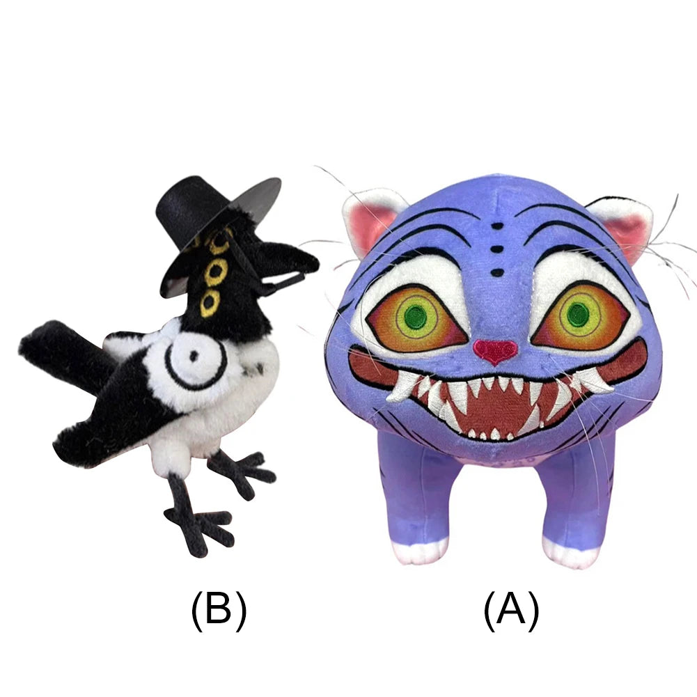 K-Pop Demon Hunter Crow and Tiger Plushie Doll