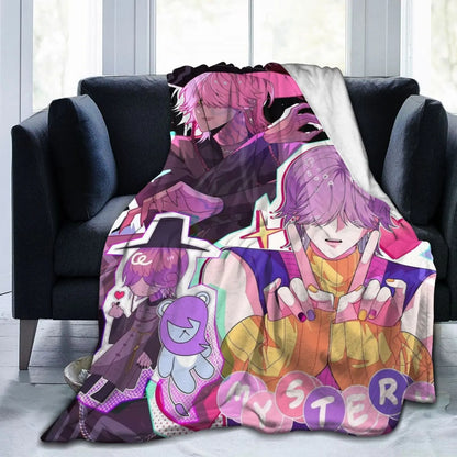 Saja Boys K-Pop Demon Hunters Lightweight Flannel Blanket