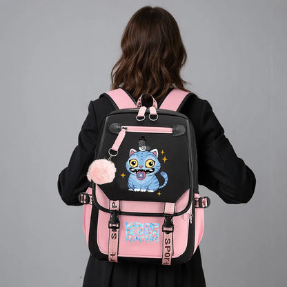 K-Pop Demon Hunters School Backpack for Students & Teens