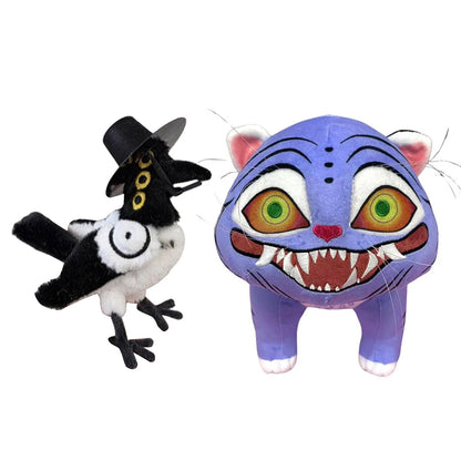 K-Pop Demon Hunter Crow and Tiger Plushie Doll